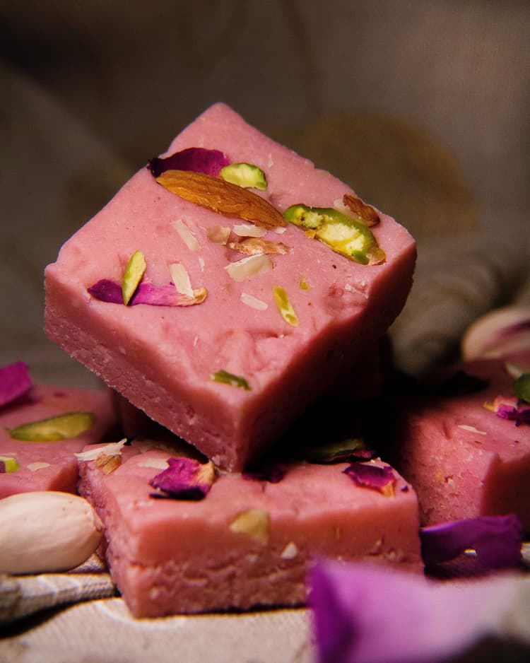 Rose Pista Barfi